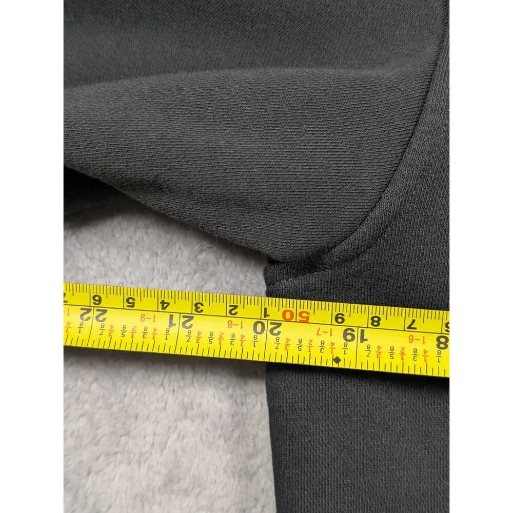 Levis Sweatshirt Mens Small Black Classic Fit Streetwear Urban Skater Casual